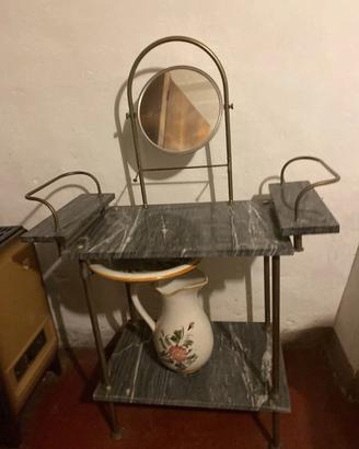 Toeletta / Mobile da toilette vintage con specchio
