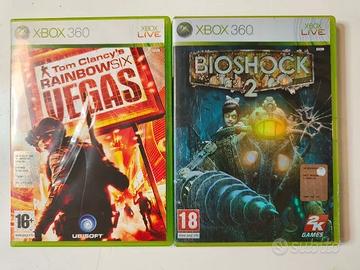 BioShock 2 e Rainbow SIX Vegas X360