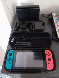 Nintendo Switch Blu/Rosso Neon