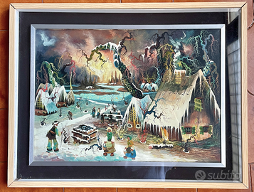 Dipinto - olio su tela Ivan Michalic