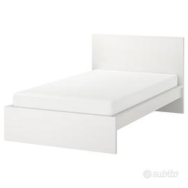 Letto MALM Ikea + doghe + materasso