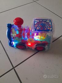 Trenino sonoro luminoso 