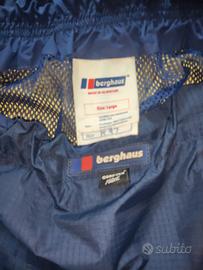 sopra pantalone alpinismo berghaus goretex 