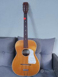 CHITARRA ACUSTICA CRUCIANELLI ANNI 70 MADE ITALY