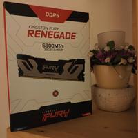 Kingston Fury RAM DDR 5 6800 MHz NUOVE IMBALLATE