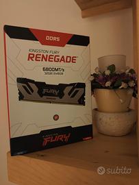 Kingston Fury RAM DDR 5 6800 MHz NUOVE IMBALLATE
