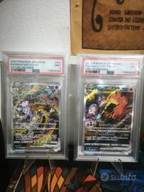 PSA 9 Charizard e Mewtwo 