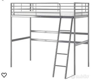 letto 1 piazza e mezza soppalco