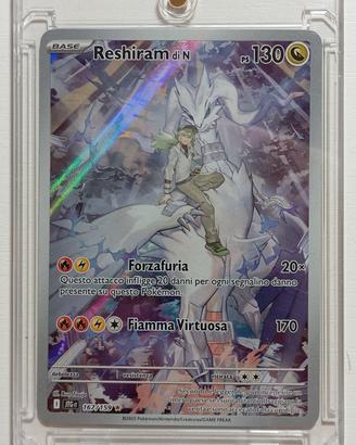 Carta Pokémon Reshiram di N 167/159