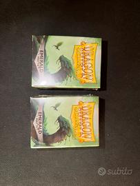 2X dragon shield emerald MATTE SEALED