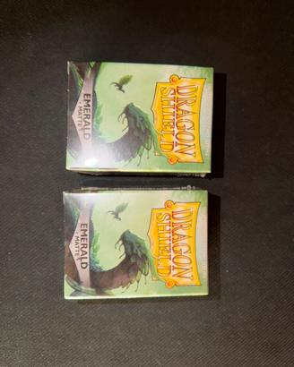 2X dragon shield emerald MATTE SEALED