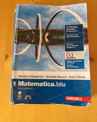 1 matematica blu/ zanichelli/ bergamini/ barozzi /