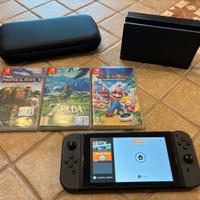 Nintendo Switch + 3 giochi originali