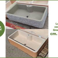 Lavello con Foro Granigliato 93x47