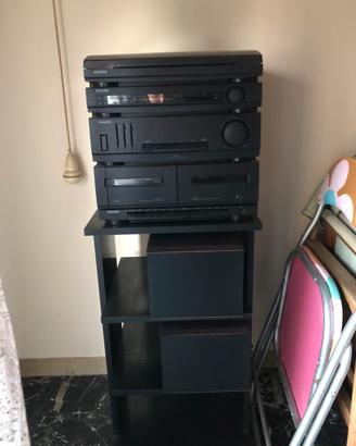 Impianto hi-fi modulare Philips anni 90