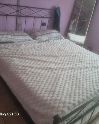 letto in ferro battuto 