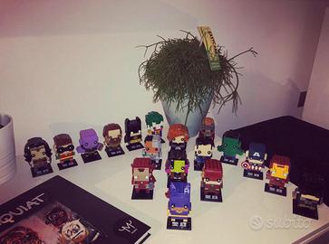 LEGO BrickHeadz Marvel/DC 18 pezzi