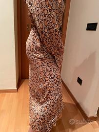 Vestito lungo maculato tg.S - Mango Premium