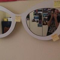 Specchio a forma di occhiali Rayban