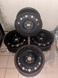 Cerchi in ferro raggio 15