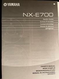 YAMAHA nx-e700 manuale cartaceo originale
