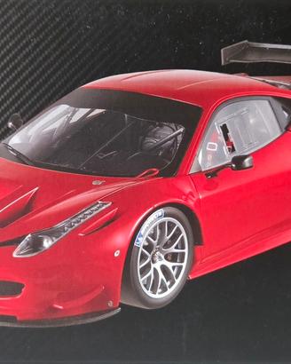 Ferrari 458 Italia gt2 Hotwheels elite 1/18