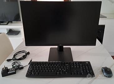 Monitor LG 24" Full HD + TASTIERA E MOUSE LOGITECH