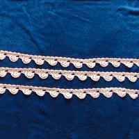 Pizzo per bordare in cotone fatto a mano