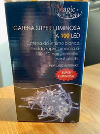 CATENA LUCI LED NATALIZIE