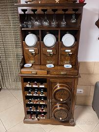 Cantinetta legno massello