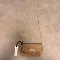 Borsa Beige Scamosciata Nuova