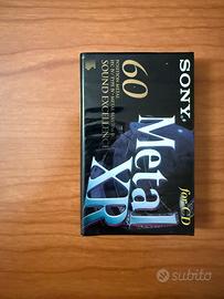 Cassetta Audio vergine Sony Metal 60' NUOVO