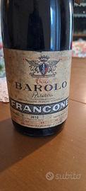 Barolo Riserva 1965 Francone –   da collezione