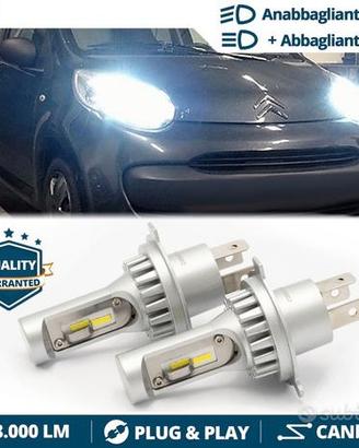 Kit LED H4 Per CITROEN C1 Luci CANbus 6500K 8000LM