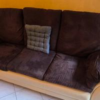 Divano in vera pelle 