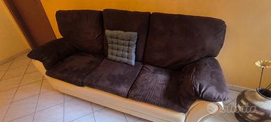 Divano in vera pelle 