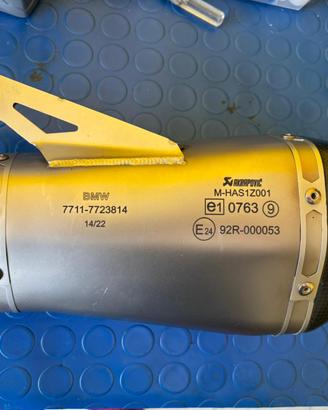 Terminale Akrapovic Omologato s1000rr dal 2009/14