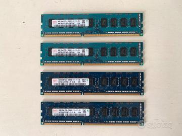 RAM DDR3 ECC SDRAM 16GB (4x4GB)