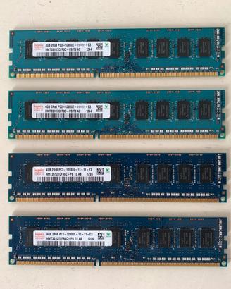 RAM DDR3 ECC SDRAM 16GB (4x4GB)