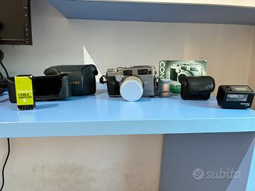 Contax G2 + Planar 45mm f/2 kit completo TLA 200