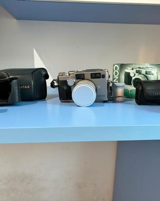 Contax G2 + Planar 45mm f/2 kit completo TLA 200
