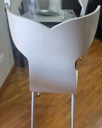 Sedie in legno bianco 
