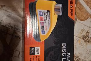 Allarm disc lock con sensore di movimento 