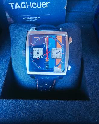 tag heuer monaco gulf full set 