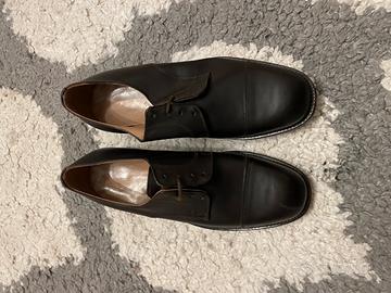 Scarpe in pelle Esercito num 41