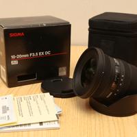 Sigma 10-20 f3.5 EX HSM x Canon APS-C