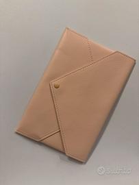 Pochette Dodo Porta Documenti Pelle Rosa Nuova