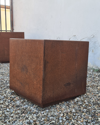 Fioriera in corten