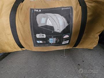 tenda da campeggio 6 posti quechua T6.2