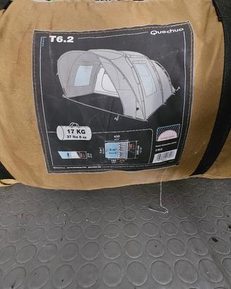 tenda da campeggio 6 posti quechua T6.2